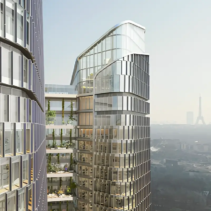 PRYSMO THE LINK IMMOBILIER D ENTREPRISE SLIDER REF 3 IGH IMMEUBLE GRANDE HAUTEUR