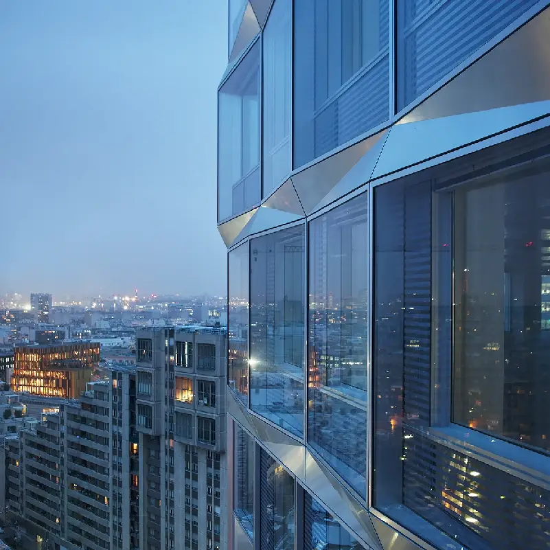 PRYSMO TPS CITY LIGHTS IMMOBILIER D ENTREPRISE SLIDER REF 2 IGH IMMEUBLE GRANDE HAUTEUR