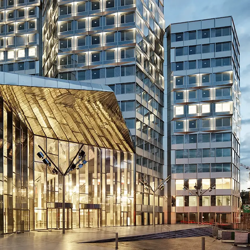 PRYSMO TPS CITY LIGHTS IMMOBILIER D ENTREPRISE SLIDER REF 4 IGH IMMEUBLE GRANDE HAUTEUR